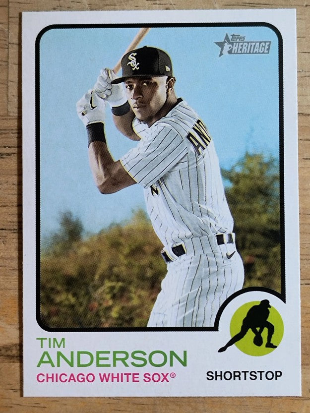 2022 Topps Heritage #241 Tim Anderson