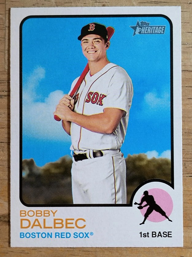 2022 Topps Heritage #244 Bobby Dalbec