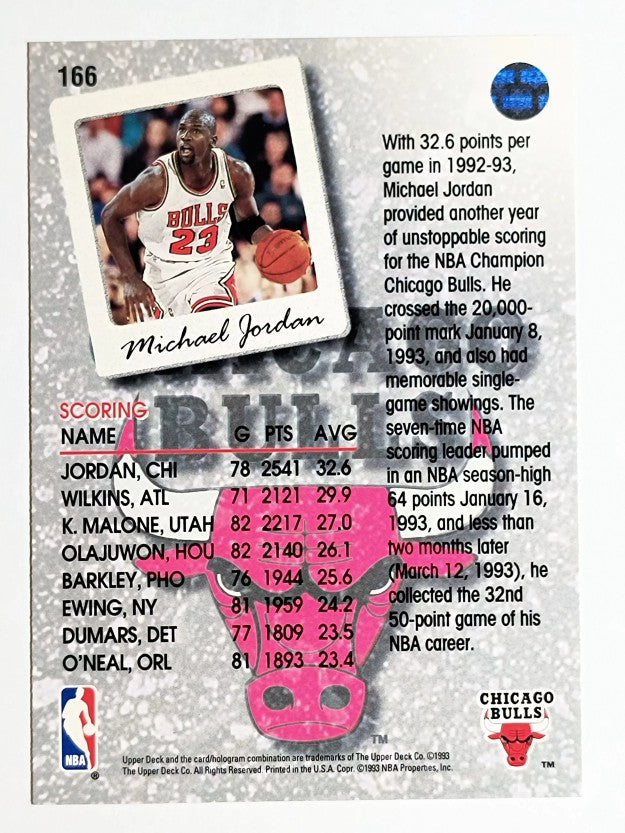 1993-94 Upper Deck #166 Michael Jordan SL