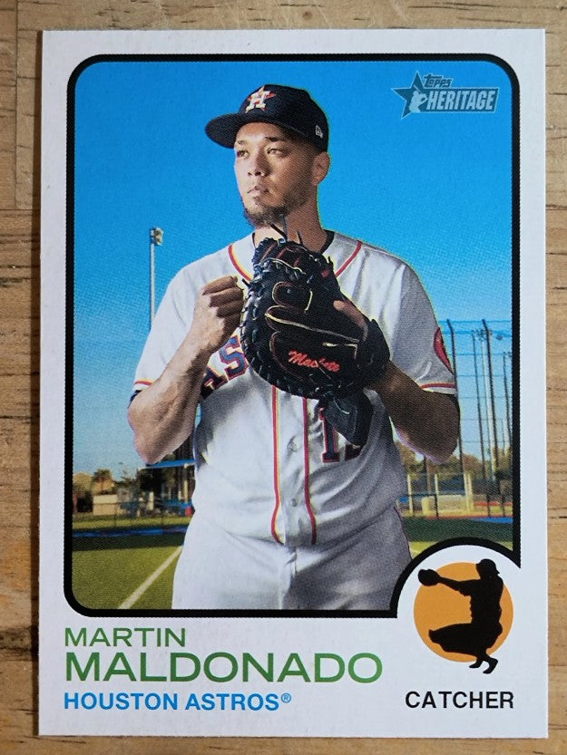 2022 Topps Heritage #248 Martin Maldonado