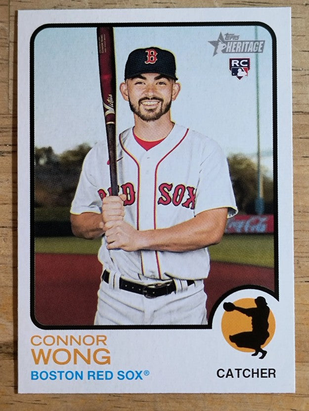 2022 Topps Heritage #249 Connor Wong RC