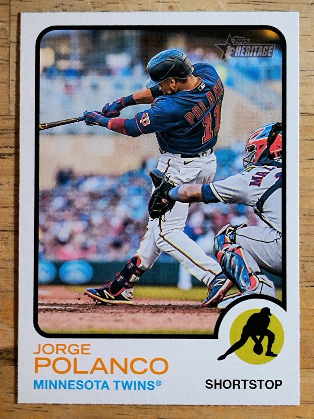 2022 Topps Heritage #257 Jorge Polanco