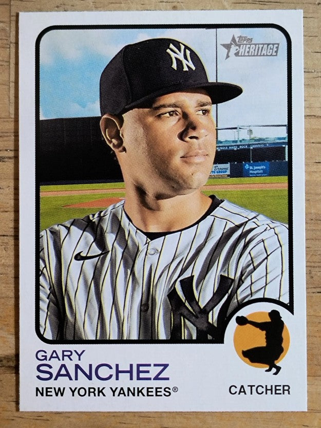2022 Topps Heritage #258 Gary Sanchez