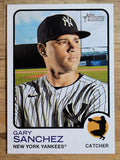 2022 Topps Heritage #258 Gary Sanchez