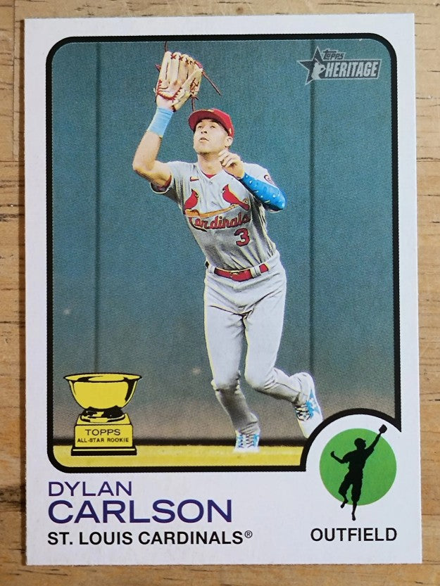 2022 Topps Heritage #259 Dylan Carlson