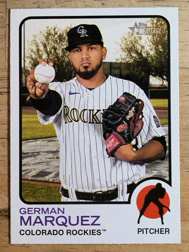 2022 Topps Heritage #270 German Marquez