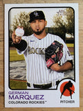 2022 Topps Heritage #270 German Marquez