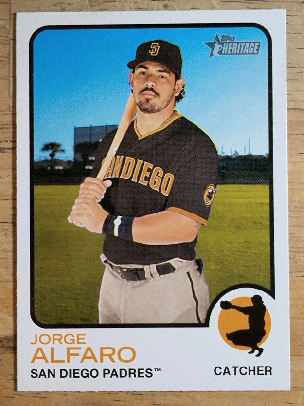 2022 Topps Heritage #274 Jorge Alfaro