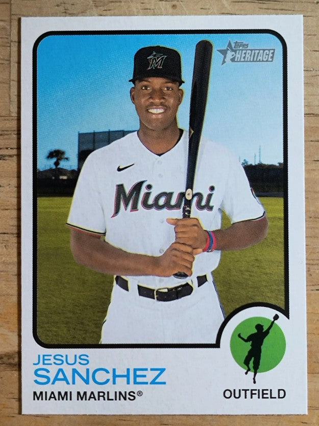 2022 Topps Heritage #275 Jesus Sanchez
