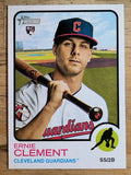 2022 Topps Heritage #277 Ernie Clement RC