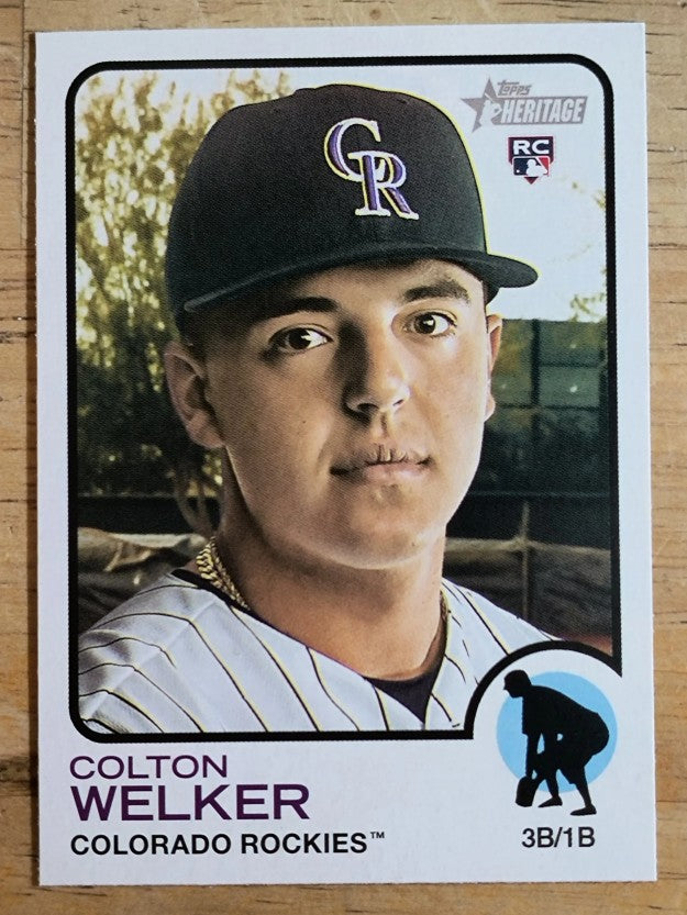 2022 Topps Heritage #281 Colton Welker RC