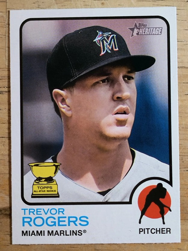 2022 Topps Heritage #283 Trevor Rogers
