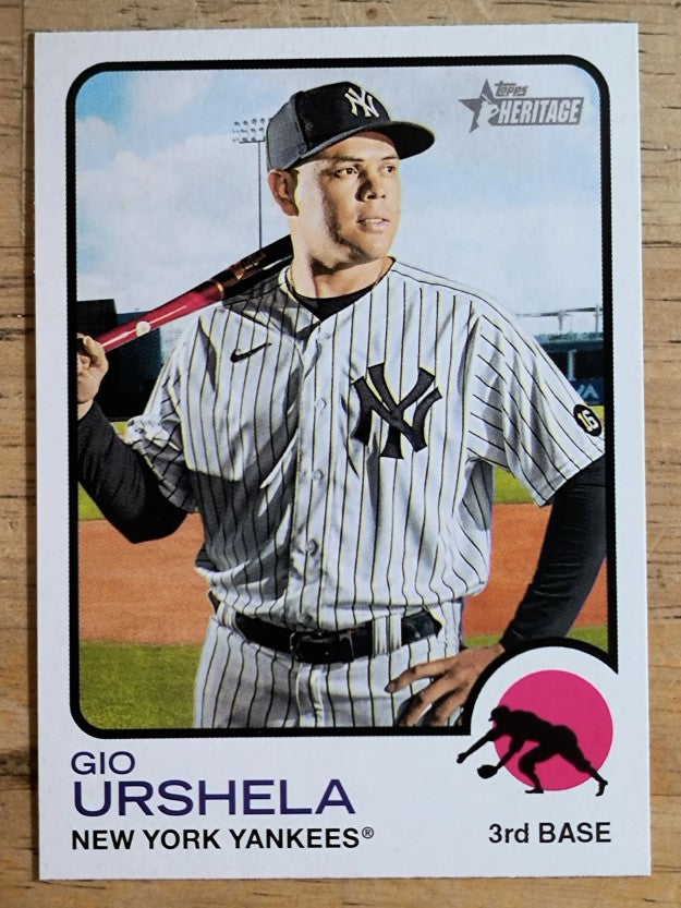 2022 Topps Heritage #284 Gio Urshela