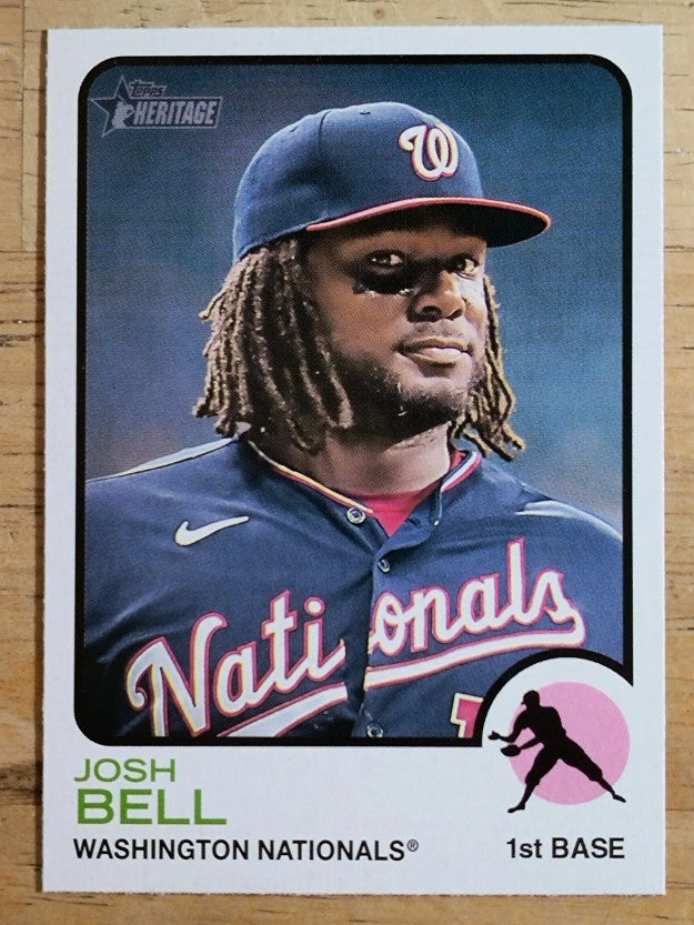2022 Topps Heritage #289 Josh Bell