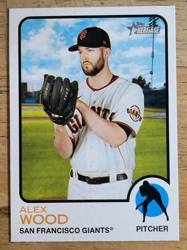 2022 Topps Heritage #290 Alex Wood