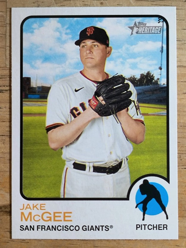 2022 Topps Heritage #293 Jake McGee