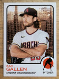 2022 Topps Heritage #294 Zac Gallen
