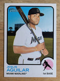 2022 Topps Heritage #298 Jesus Aguilar