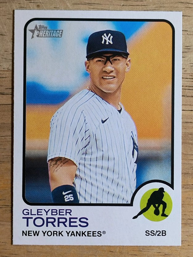 2022 Topps Heritage #299 Gleyber Torres