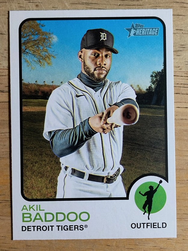 2022 Topps Heritage #300 Akil Baddoo