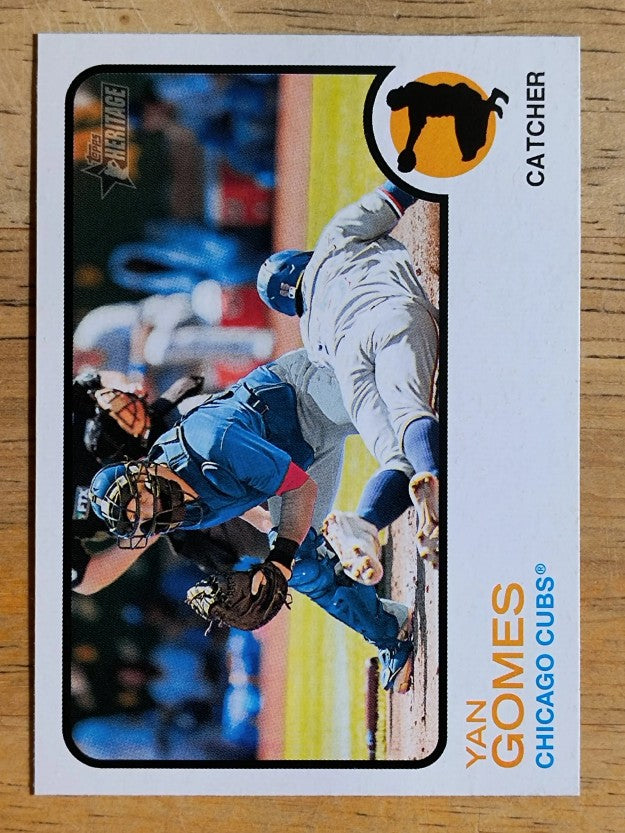 2022 Topps Heritage #301 Yan Gomes