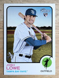 2022 Topps Heritage #303 Josh Lowe RC