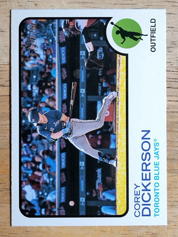 2022 Topps Heritage #306 Corey Dickerson