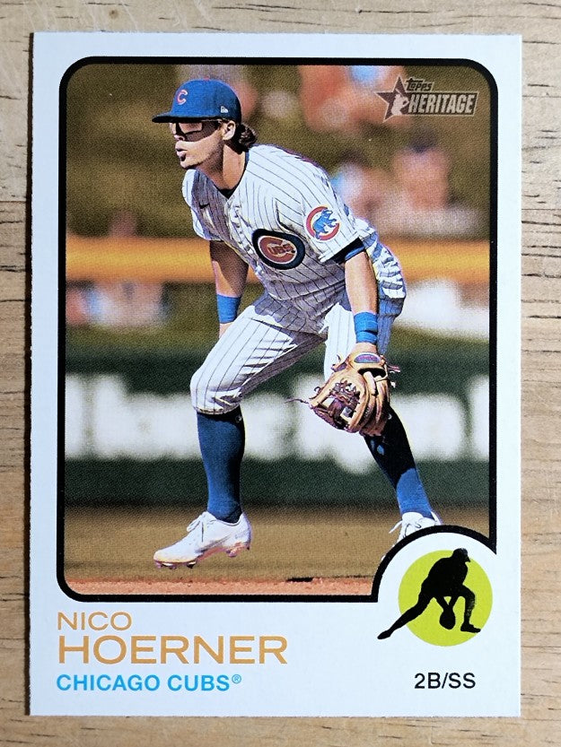 2022 Topps Heritage #309 Nico Hoerner