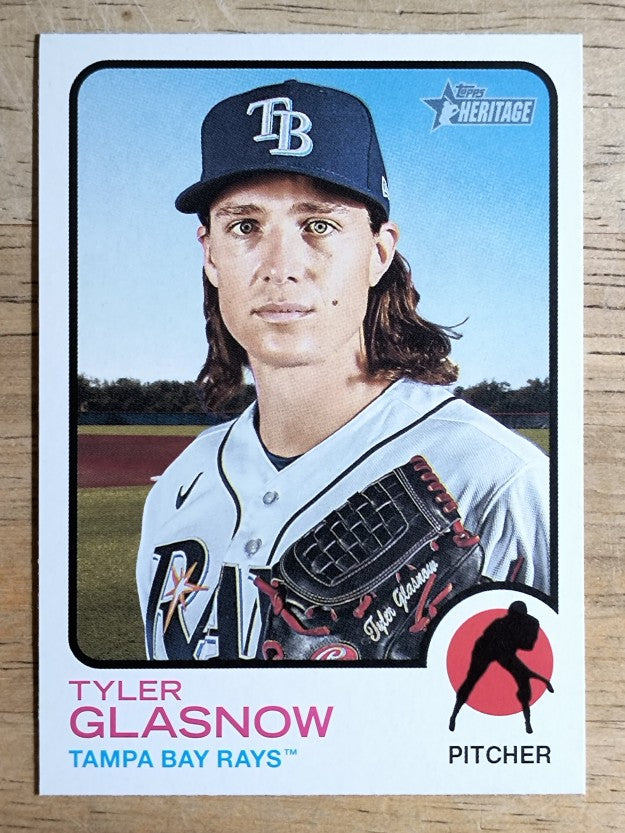 2022 Topps Heritage #310 Tyler Glasnow