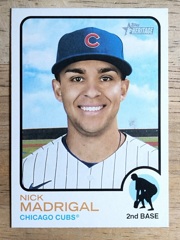 2022 Topps Heritage #314 Nick Madrigal