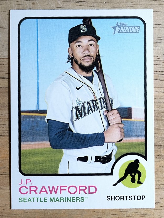 2022 Topps Heritage #316 J.P. Crawford