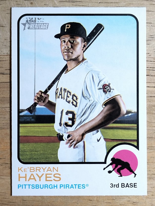 2022 Topps Heritage #318 Ke'Bryan Hayes