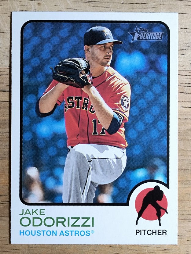 2022 Topps Heritage #320 Jake Odorizzi