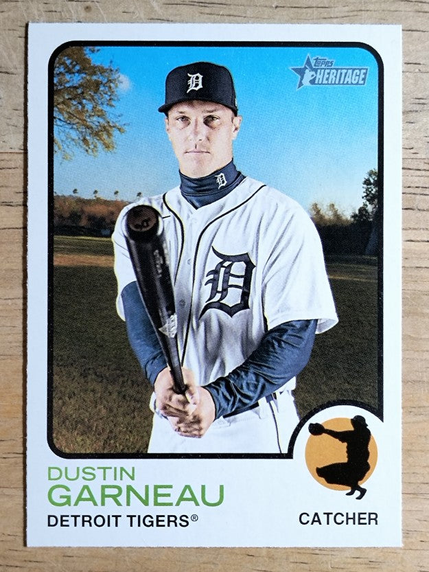 2022 Topps Heritage #321 Dustin Garneau