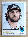 2022 Topps Heritage #322 Sean Manaea