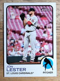 2022 Topps Heritage #323 Jon Lester