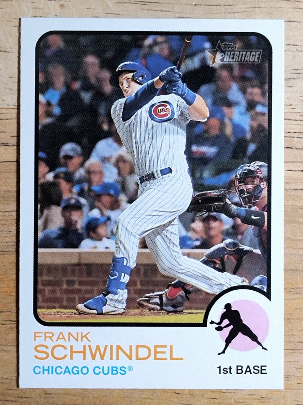 2022 Topps Heritage #324 Frank Schwindel