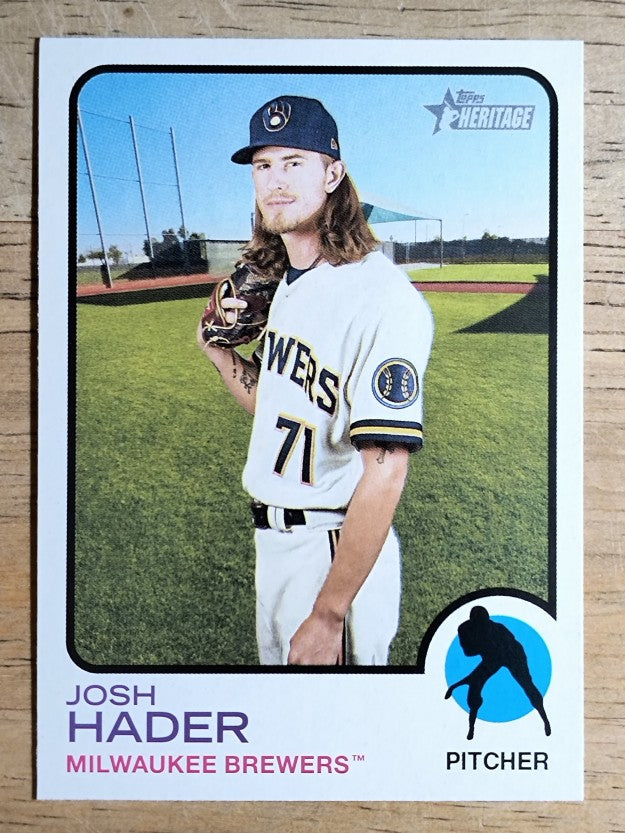 2022 Topps Heritage #327 Josh Hader