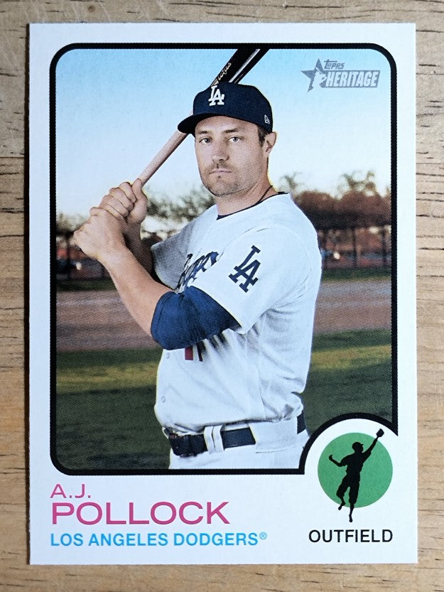2022 Topps Heritage #330 A.J. Pollock