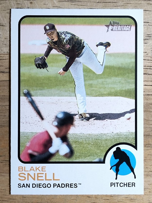 2022 Topps Heritage #331 Blake Snell