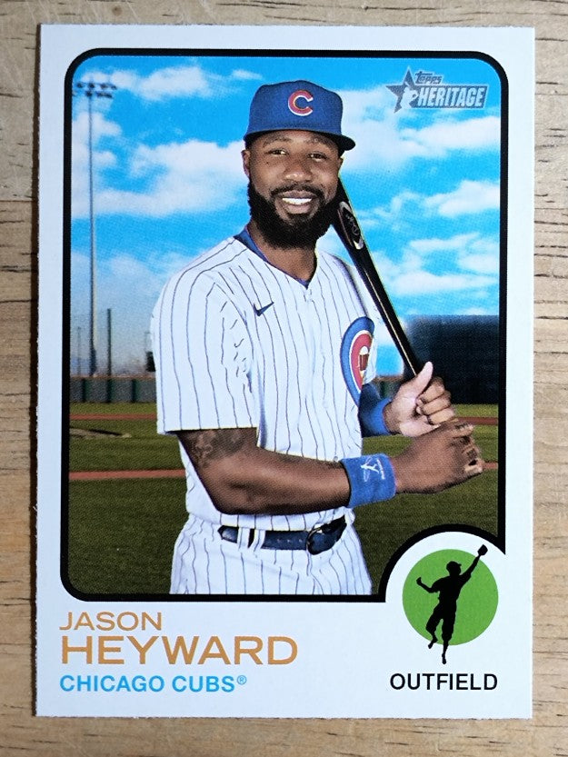 2022 Topps Heritage #332 Jason Heyward