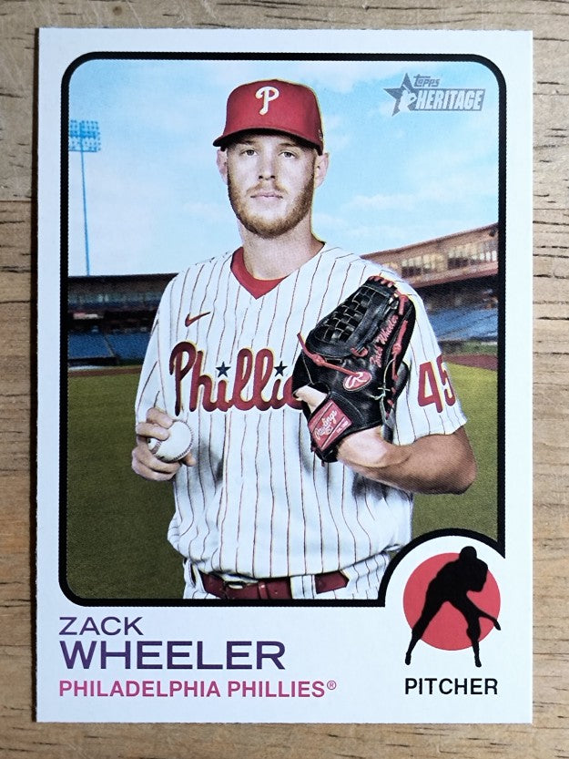 2022 Topps Heritage #333 Zack Wheeler