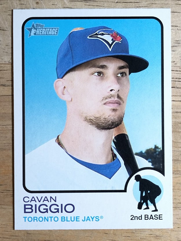 2022 Topps Heritage #338 Cavan Biggio