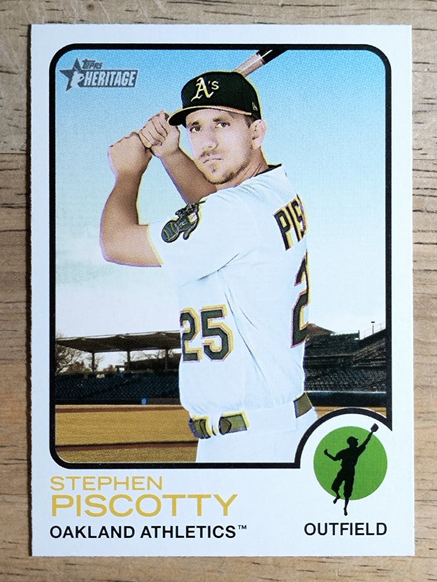 2022 Topps Heritage #342 Stephen Piscotty