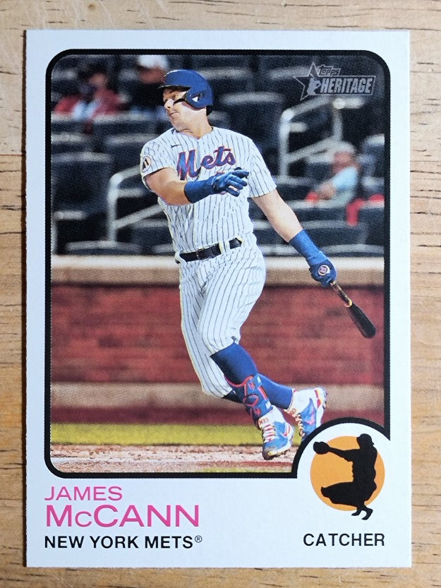 2022 Topps Heritage #344 James McCann