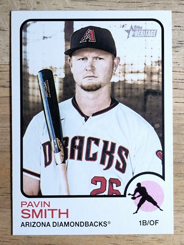 2022 Topps Heritage #346 Pavin Smith