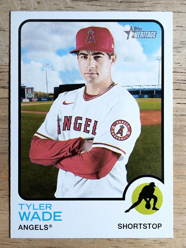 2022 Topps Heritage #351 Tyler Wade