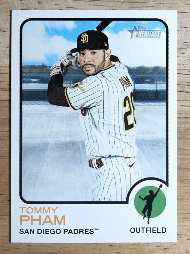 2022 Topps Heritage #352 Tommy Pham