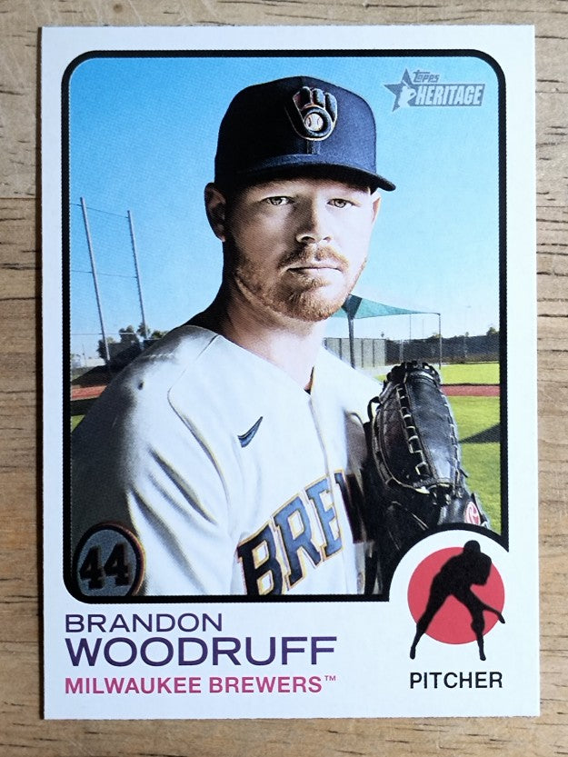 2022 Topps Heritage #353 Brandon Woodruff