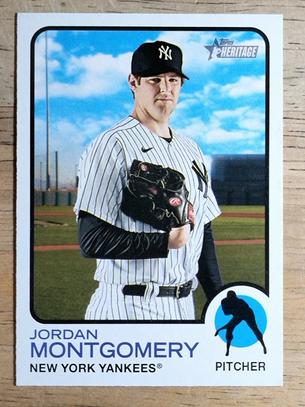 2022 Topps Heritage #354 Jordan Montgomery